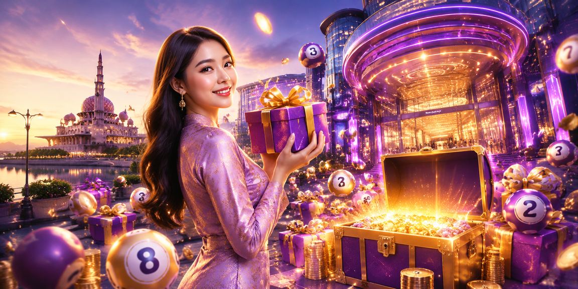 Suasana permainan loteri dan jackpot di Putrajaya dengan pemain menunggu keputusan malam hari